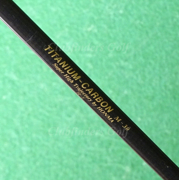 Hiro Honma LB-606 Cavity Back Single 6 Iron Factory M-30 R-1 Composite Regular