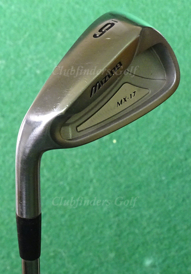 LH Mizuno MX-17 Single 6 Iron True Temper Dynalite Gold S300 Steel Stiff