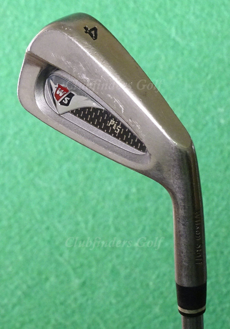 Wilson Staff Pi5 Single 4 Iron Factory True Temper Dynamic Gold S300 Steel Stiff