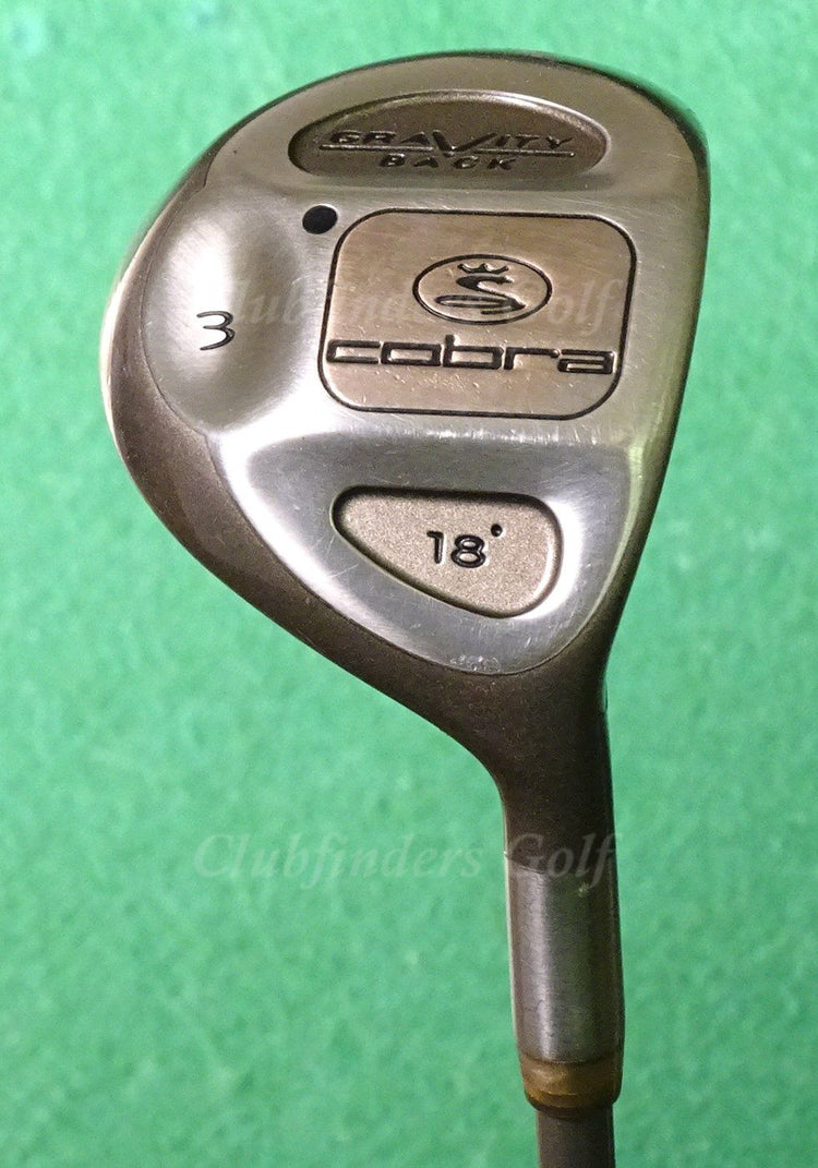 Lady Cobra Gravity Back Fairway 18° 3 Wood Factory Airweight Graphite Ladies