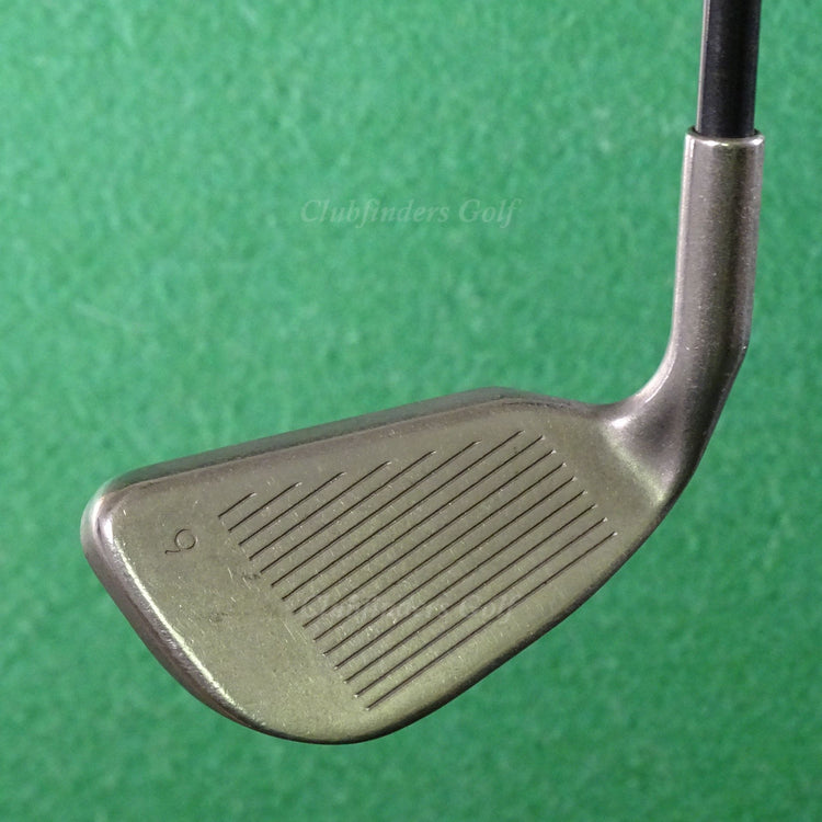 Ping Zing Stainless Black Dot Single 6 Iron Aldila V2000 Graphite Stiff