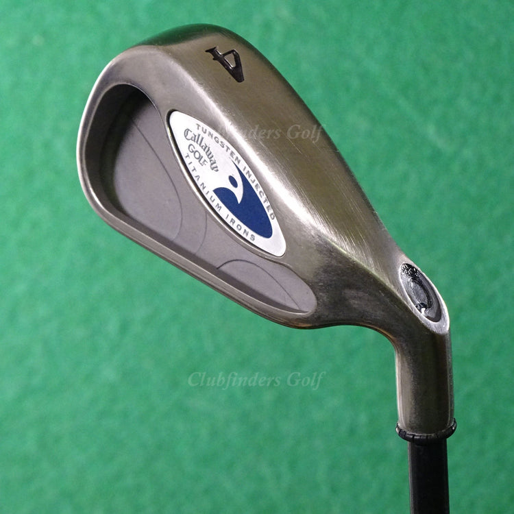 Callaway Original Hawk Eye Single 4 Iron NovaTech i700 Graphite Firm