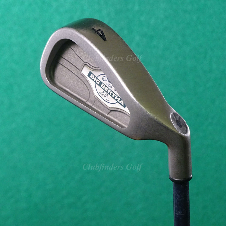 Lady Callaway Big Bertha X-12 Single 4 Iron Ladies Gems 99 Graphite Ladies