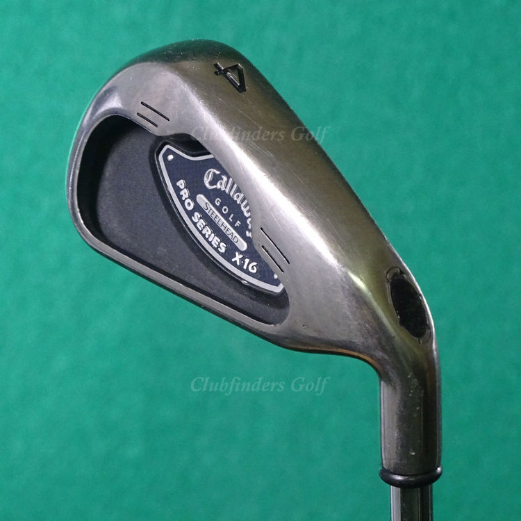Callaway Steelhead X-16 Pro Series Single 4 Iron Rifle FCM 6.5 Steel Stiff