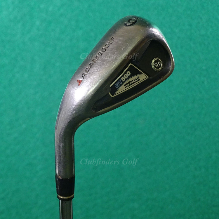 LH Adams GT500 Undercut Widesole Single 6 Iron Factory Performance Steel Uniflex