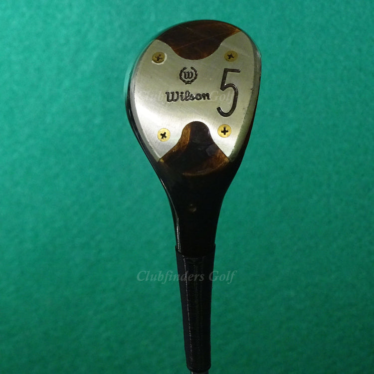 VINTAGE Lady Wilson Beth Daniel Signature Fairway 5 Wood Factory Steel Ladies