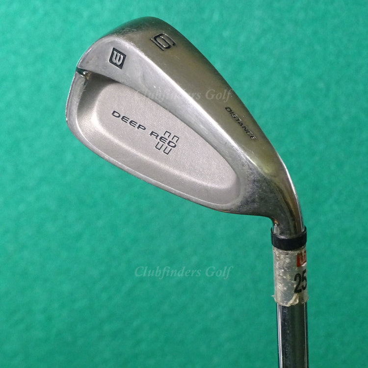 Wilson Deep Red II Distance Single 6 Iron Step Control Steel Regular DEMO
