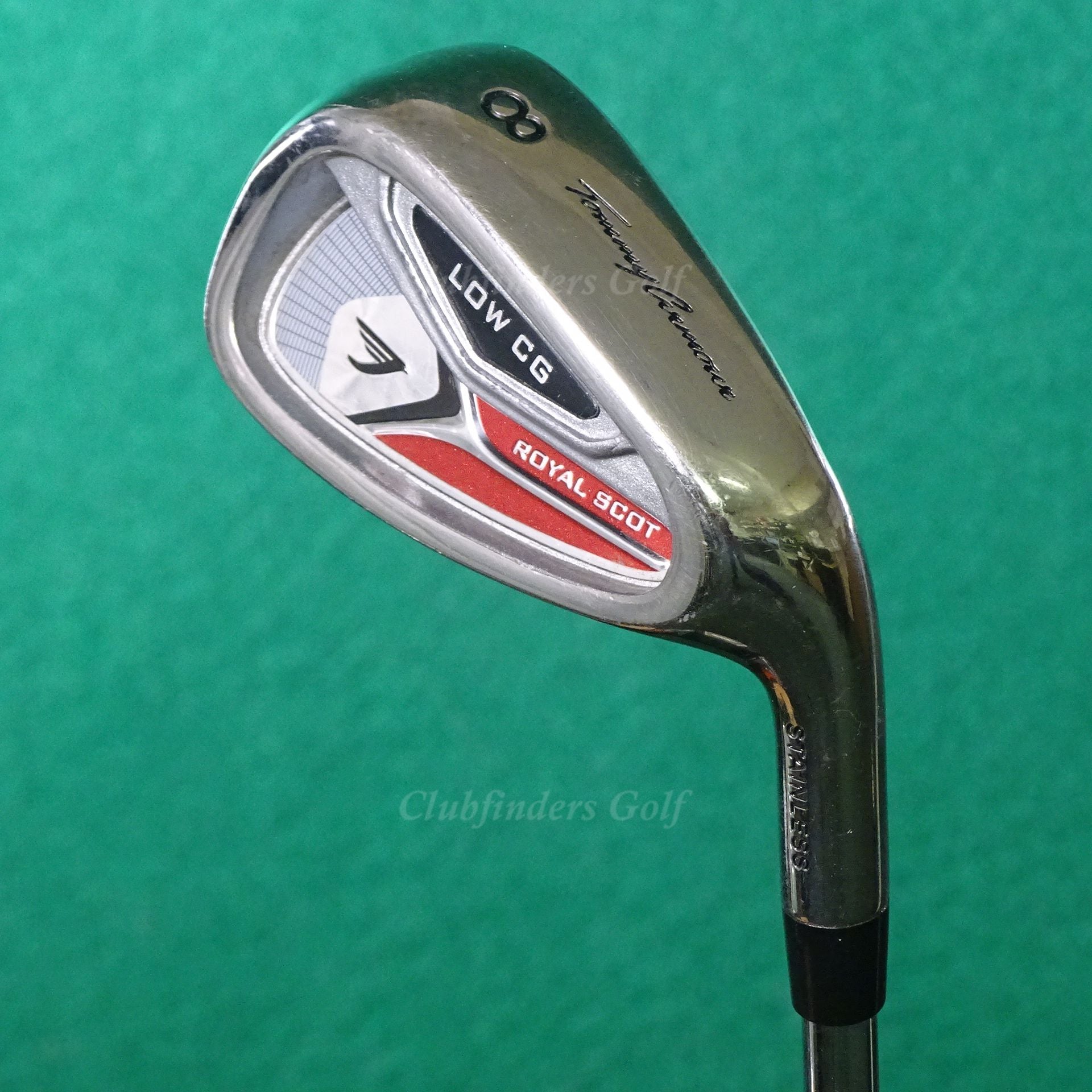 Tommy Armour Royal Scot Low CG Single 8 Iron High Performance Steel Un