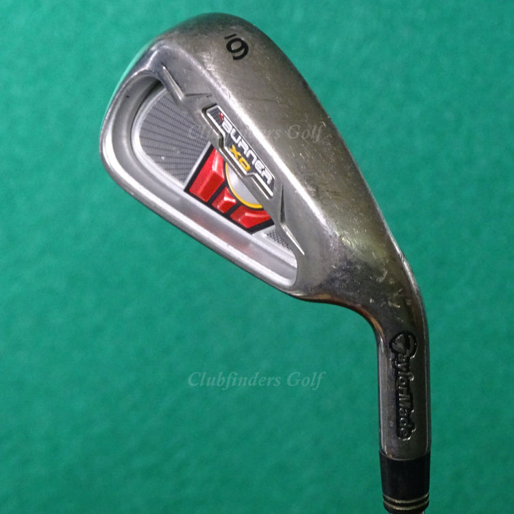 TaylorMade Burner XD Single 6 Iron REAX Superfast 90g Steel Stiff