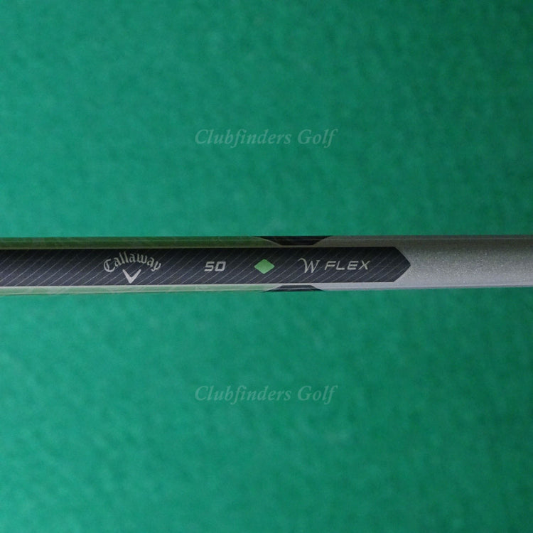 Lady Callaway Solaire Green 30° Hybrid 6 Iron Factory 50 Graphite Women's