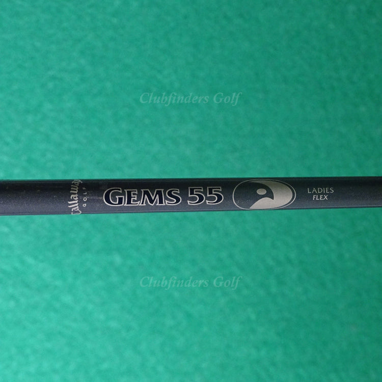 Lady Callaway Hawk Eye VFT SW Sand Wedge Factory Gems 55 Graphite Ladies
