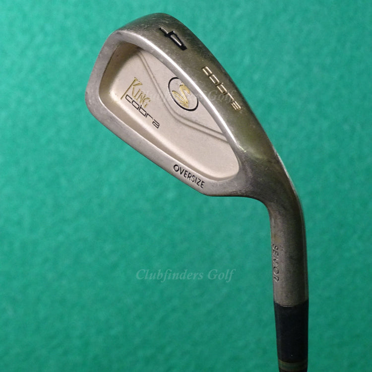 King Cobra Original Oversize Senior Single 4 Iron Factory Graphite Seniors