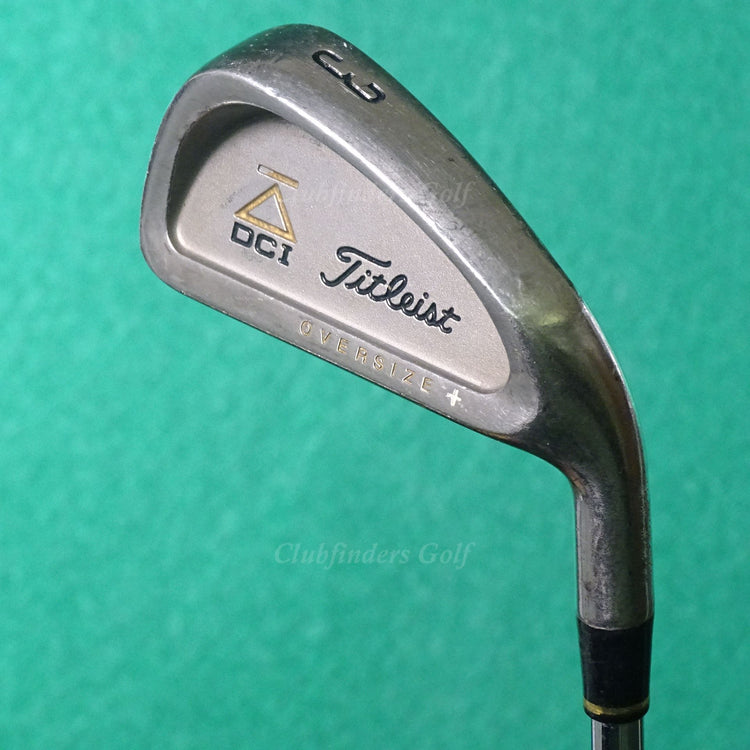 Titleist DCI Gold Oversize+ Single 3 Iron Factory TriSpec Steel Stiff