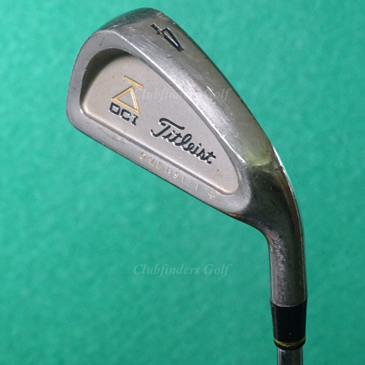 Titleist DCI Gold Oversize+ Single 4 Iron Factory TriSpec Steel Stiff