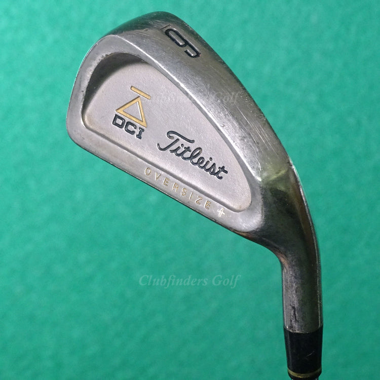Titleist DCI Gold Oversize+ Single 6 Iron Factory TriSpec Steel Stiff