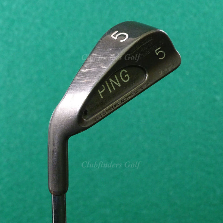 LH Ping Karsten II Black Dot Single 5 Iron Factory Steel Stiff