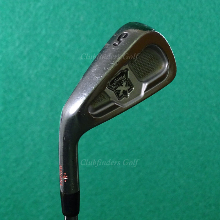 LH Callaway X-Forged 2009 Single 5 Iron Dynamic Gold SL R300 Steel Regular