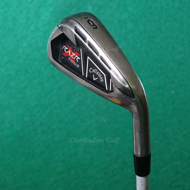 Callaway RAZR X Tour Single 6 Iron True Temper Dynamic Gold S300 Steel Stiff