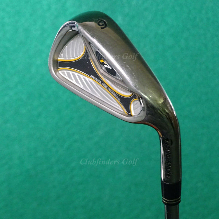 TaylorMade r7 Single 6 Iron Factory T-Step 90 Steel Stiff