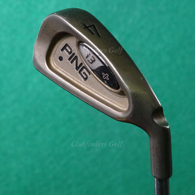 Ping i3+ Black Dot Single 4 Iron Factory CS Lite Steel Stiff