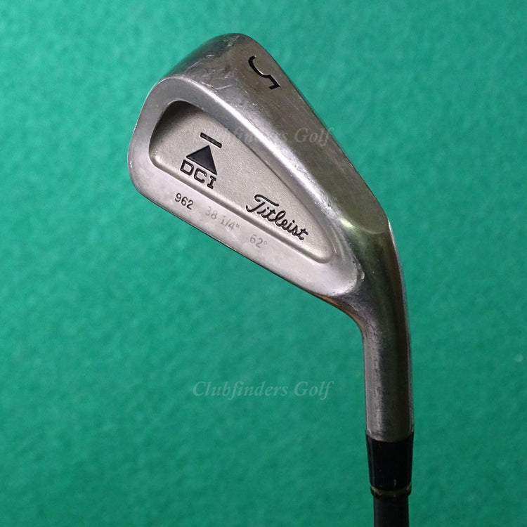 Titleist DCI 962 Single 5 Iron Factory Select Graphite Stiff DEMO