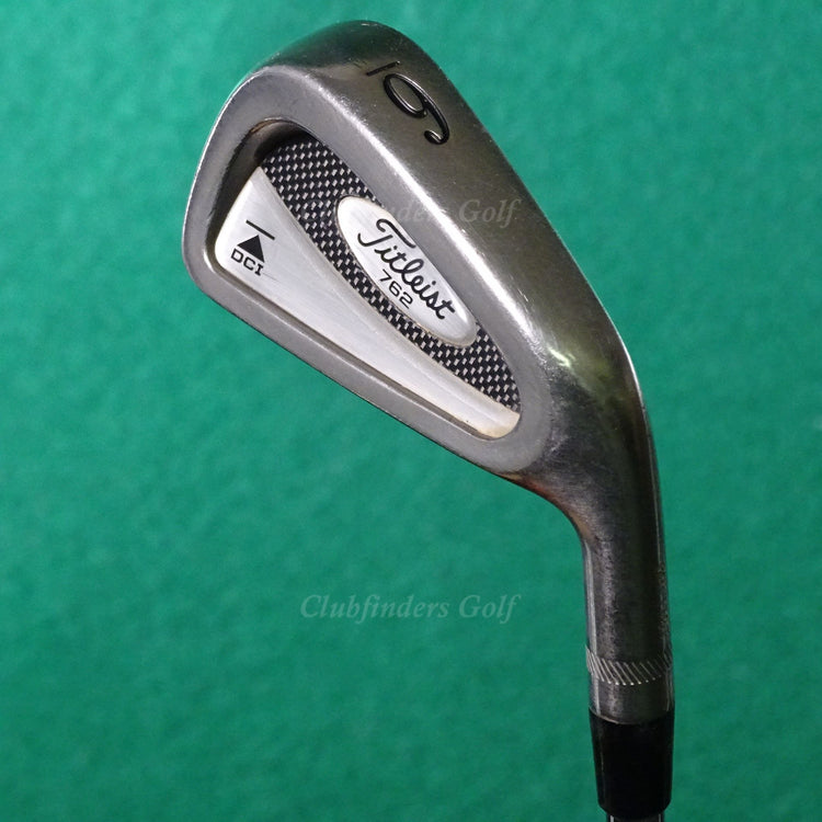 Titleist DCI 762 Single 6 Iron True Temper Dynamic Gold S300 Steel Stiff