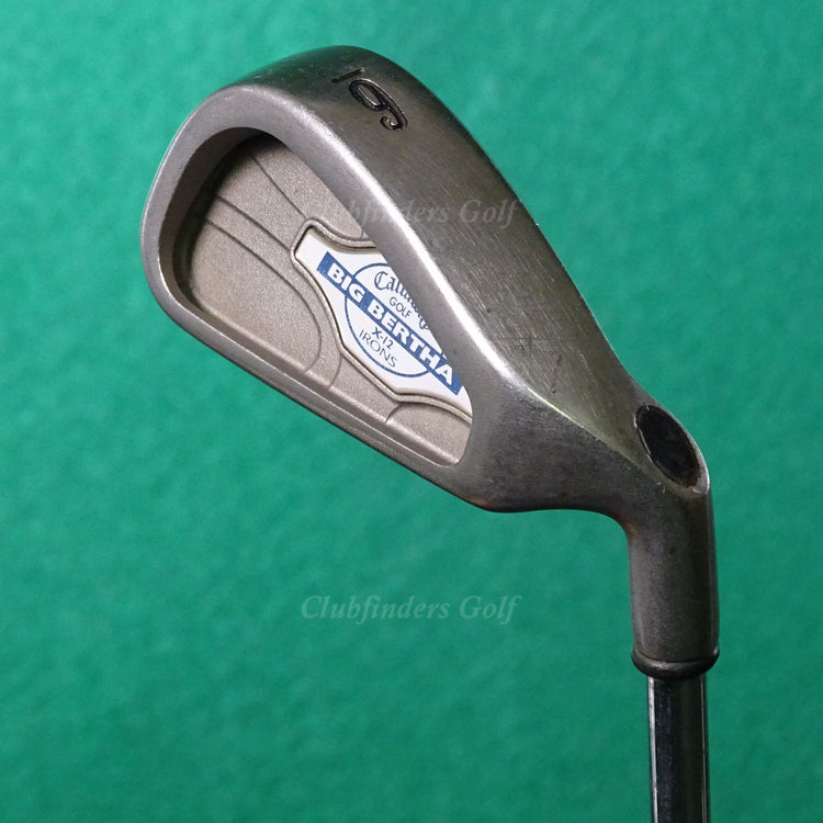 Callaway Big Bertha X-12 Single 6 Iron Callaway Stepped Steel Uniflex