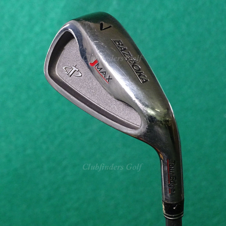 Tour Edge Bazooka JMAX Single 7 Iron Factory Reactive Flex 70g Graphite Seniors