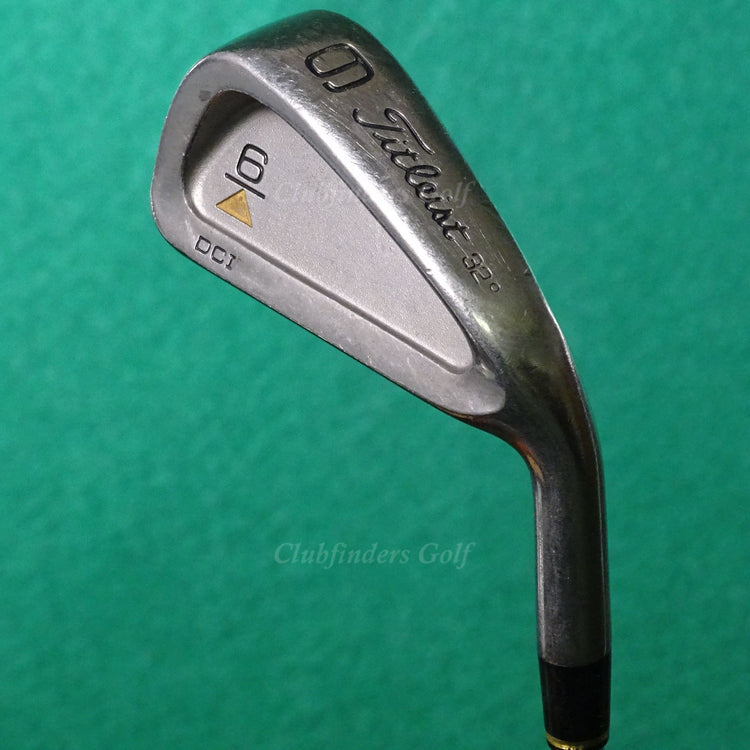Titleist Original DCI Gold Single 6 Iron Factory TriSpec Steel Regular