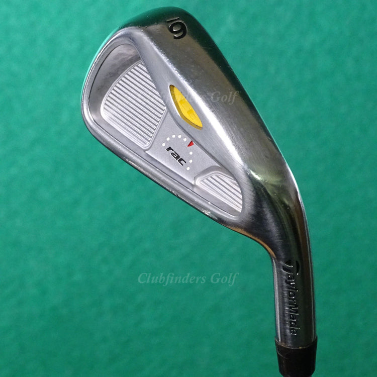 TaylorMade RAC LT 2005 Single 6 Iron Light Metal 95g Steel Stiff