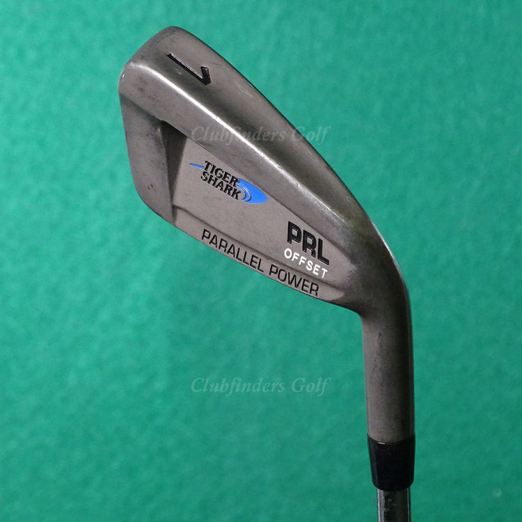 Tiger Shark PRL Offset Parallel Power Single 1 Iron Factory Steel Stiff