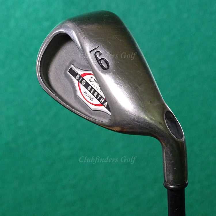 Callaway Big Bertha 2002 Single 9 Iron Factory RCH 75i Graphite Firm