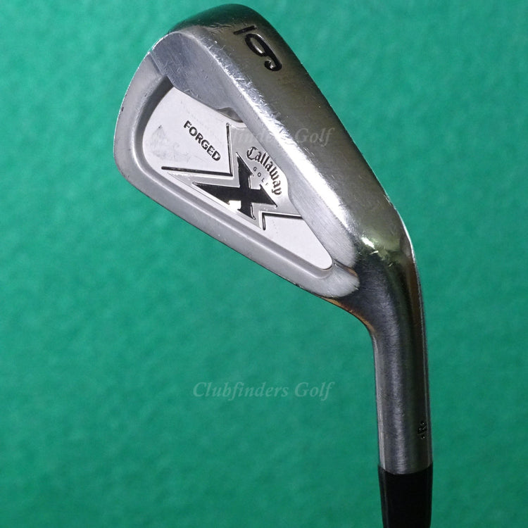 Callaway X-Forged Single 6 Iron Project X Flighted Rifle 6.0 Steel Stiff