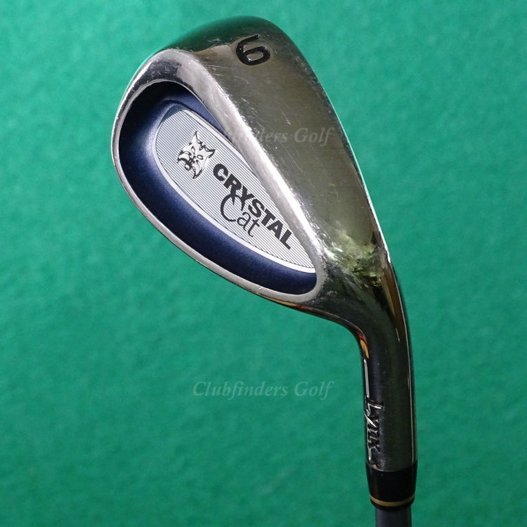 Lady Lynx Crystal Cat Single 9 Iron Factory UST Graphite Ladies