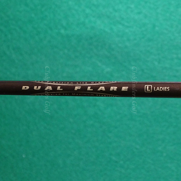 Lady Lynx Crystal Cat Ti Single 4 Iron Factory Dual Flare Graphite Ladies