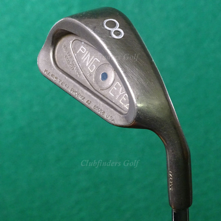 Ping Eye 2 Blue Dot Single 8 Iron Karsten ZZ-Lite Steel Stiff