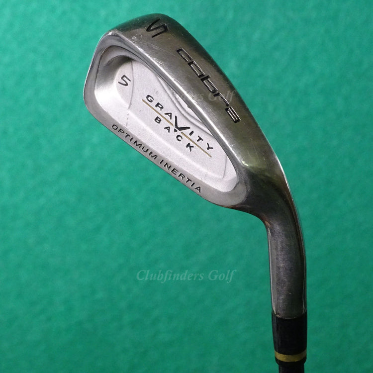 Cobra Golf Gravity Back Single 5 Iron Factory Lightweight MSS Graphite Seniors