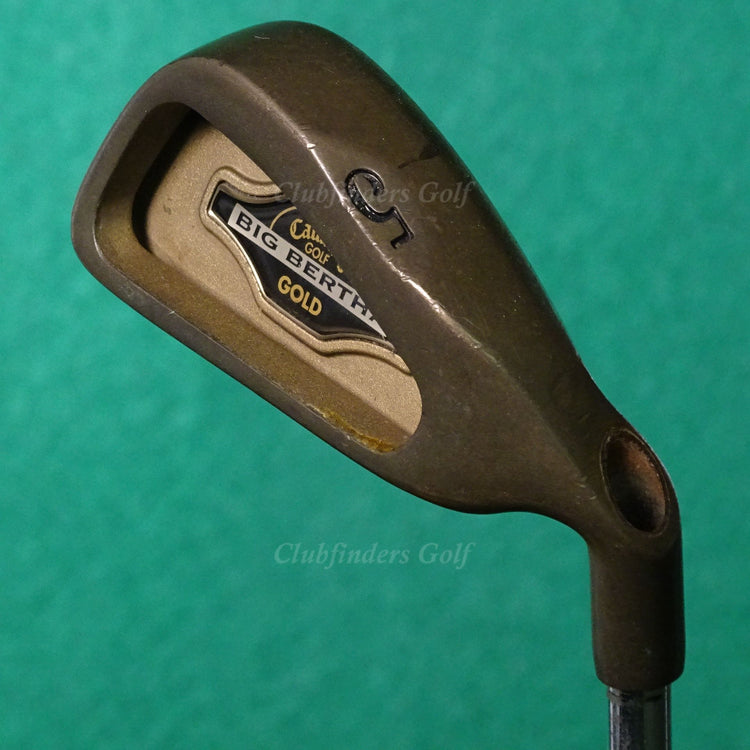 Callaway Big Bertha Gold 1996 Single 5 Iron True Temper Stepped Steel Stiff