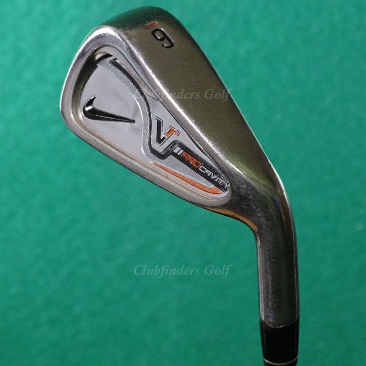 Nike VR Pro Cavity Single 6 Iron Factory True Temper Dynalite 110 Steel Stiff