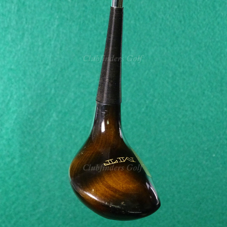 MacGregor MT Custom Tourney Persimmon 1, 4, & 5 Woods Steel Stiff SET OF 3