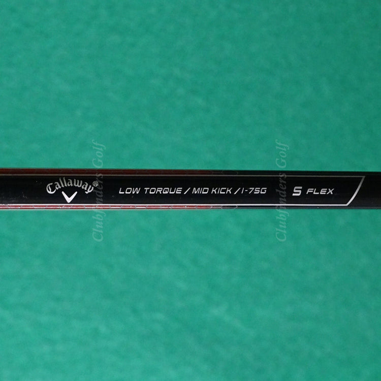 Callaway RAZR X HL Single 6 Iron Factory I-75G Graphite Stiff