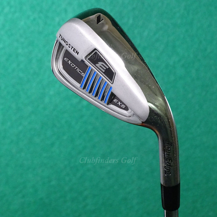 Tour Edge Exotics EXS Single 7 Iron Factory KBS Max Steel Stiff