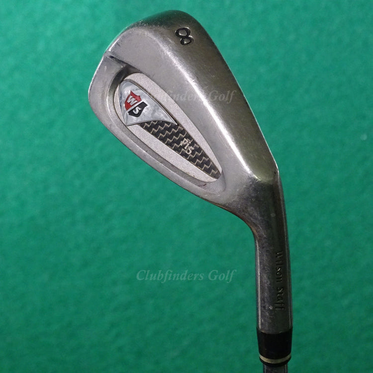 Wilson Staff Pi5 Single 8 Iron Factory True Temper Dynamic Gold S300 Steel Stiff