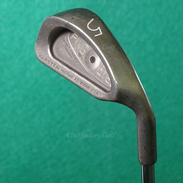 Ping Eye 2 Plus No Plus Black Dot Single 5 Iron Karsten ZZ-Lite Steel Stiff