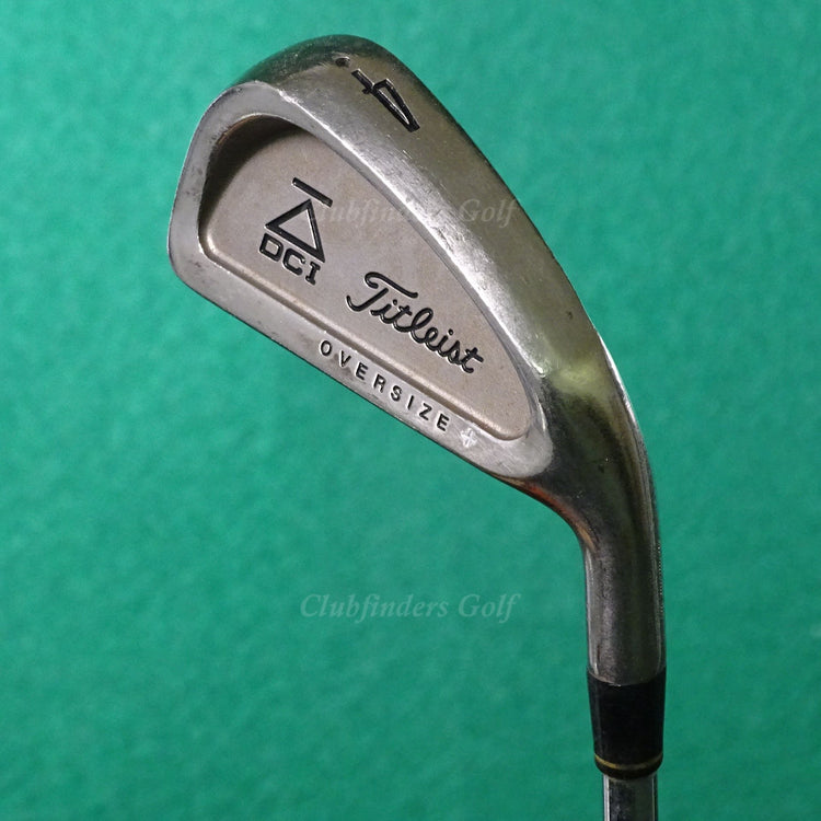 Titleist DCI Black Oversize+ Single 4 Iron Precision Rifle FCM 5.0 Steel Regular