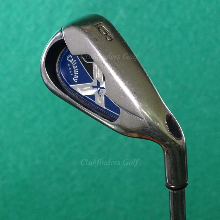Callaway X-18 Single 6 Iron Factory True Temper Steel Uniflex