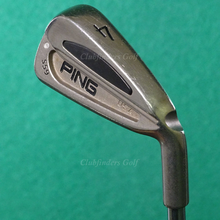 Ping S59 Silver Dot Single 4 Iron Cushin JZ Steel Extra Stiff