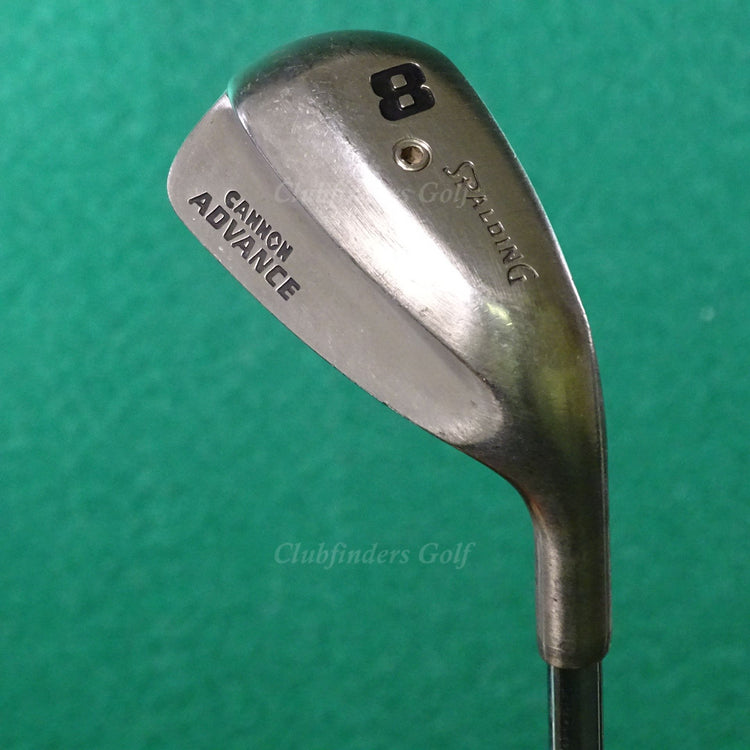 Spalding Cannon Advance Single 8 Iron Factory Power-Shaft Steel Medium