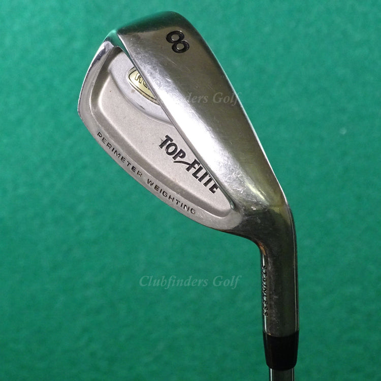 Top Flite Aero Stainless Single 8 Iron Factory Precision Steel Uniflex
