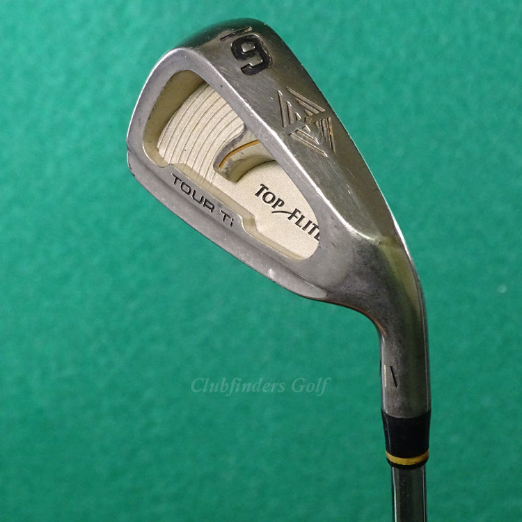 Top Flite Tour Ti Single 6 Iron True Temper Dynalite Gold S300 Steel Stiff